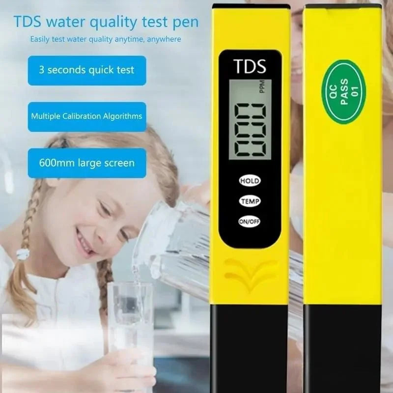 Digital TDS Meter | LCD Water Quality Tester Pen for Drinking Water, RO Systems & Aquariums