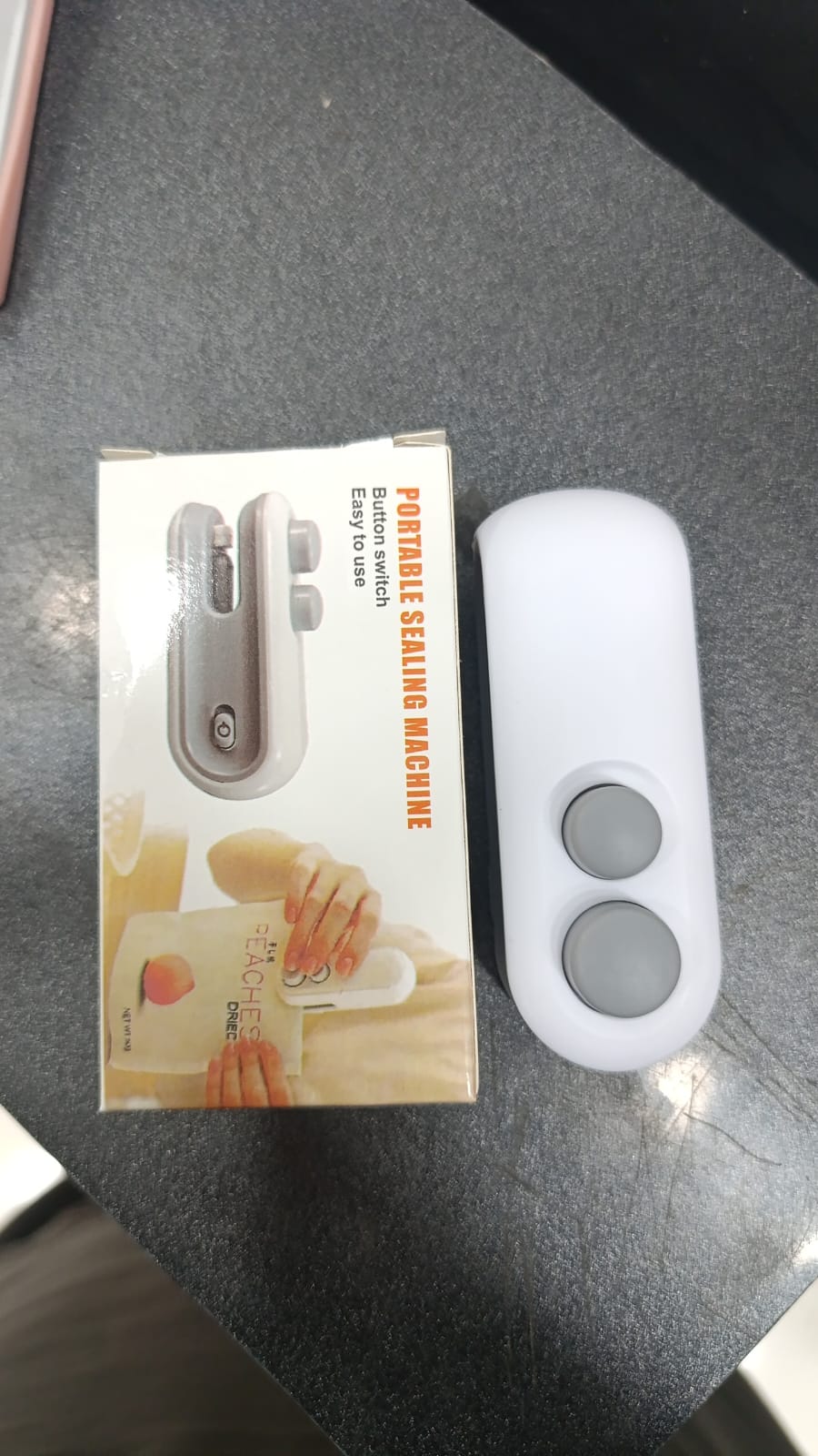 Portable Rechargeable Mini Sealer For Plastic Bags | Handheld Heat Sealing Machine