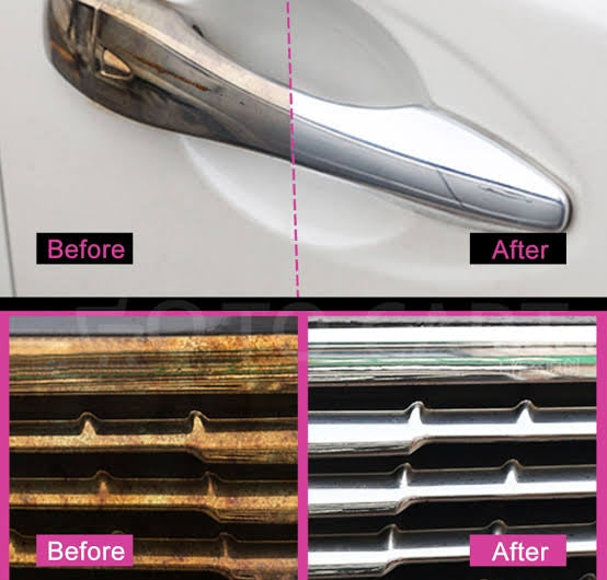 Flamingo Metal Polish 300ML – Multi-Surface Metal Cleaner & Shine Restorer for Chrome, Brass, Copper & Stainless Steel