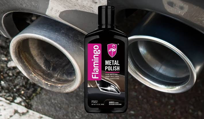 Flamingo Metal Polish 300ML – Multi-Surface Metal Cleaner & Shine Restorer for Chrome, Brass, Copper & Stainless Steel